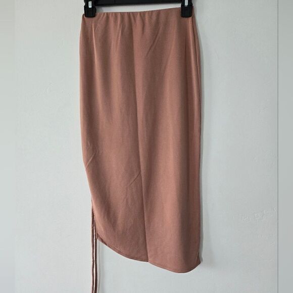 Open Edit Side Ruched Skirt NWOT - Picture 4 of 5